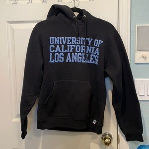 Small black UCLA pullover hoodie